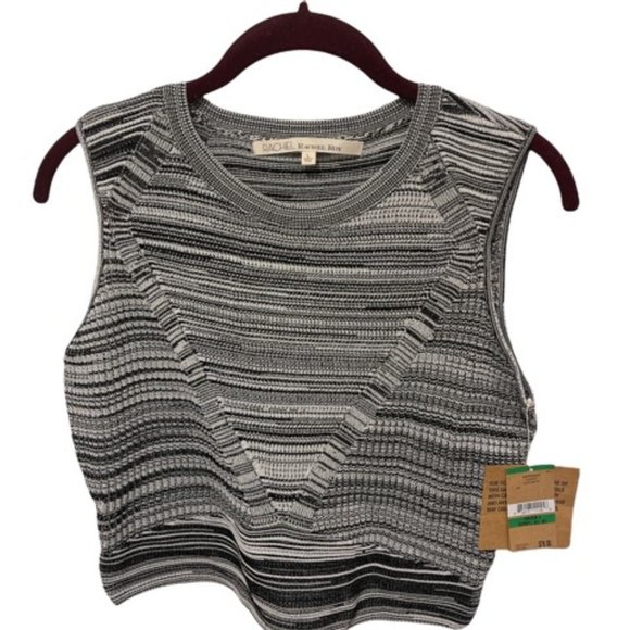 NEW! RACHEL Rachel Roy Sleeveless Crop Top - Picture 1 of 3